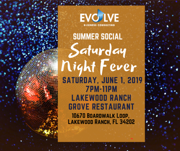 Evolve Summer Social – Saturday Night Fever